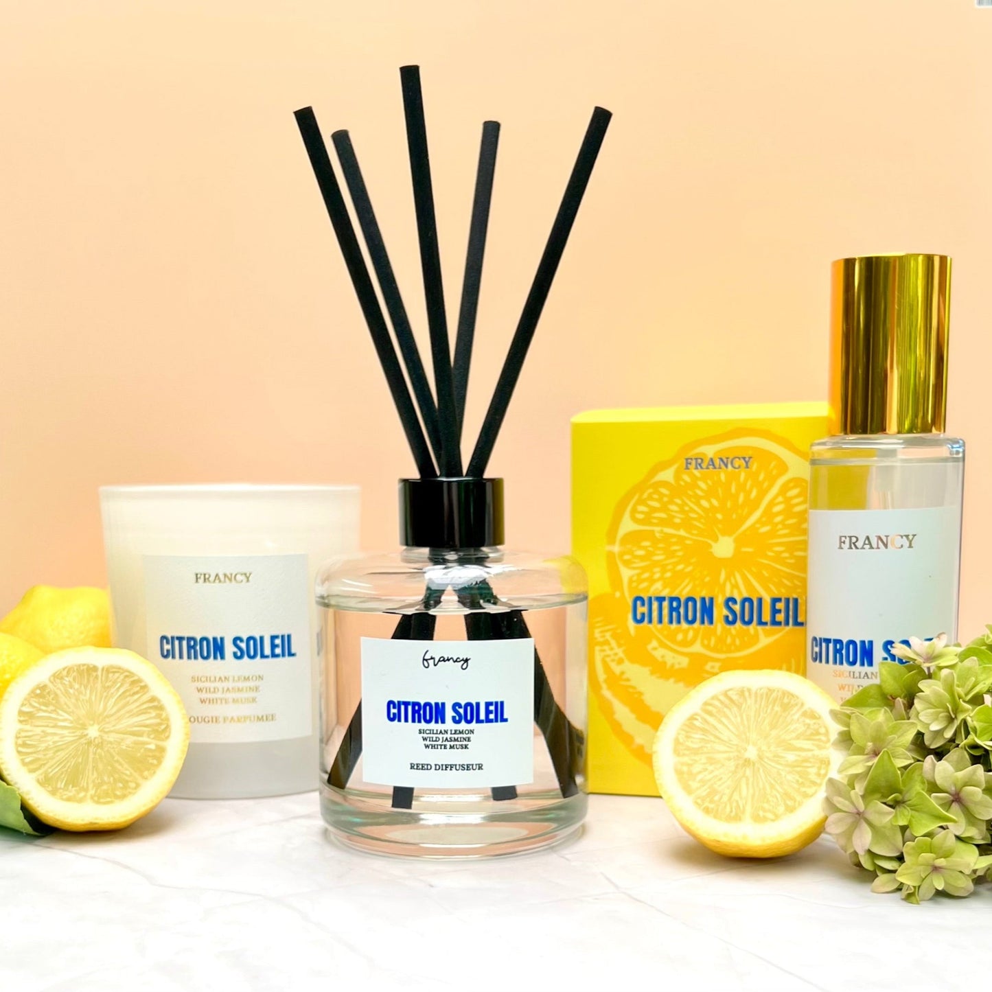 Citron Soleil 200 ml Reed Diffuseur